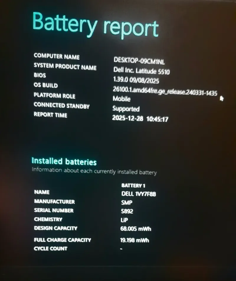 Batería Original Dell Modelo 3HWPP Li-ion usada afbeelding 3