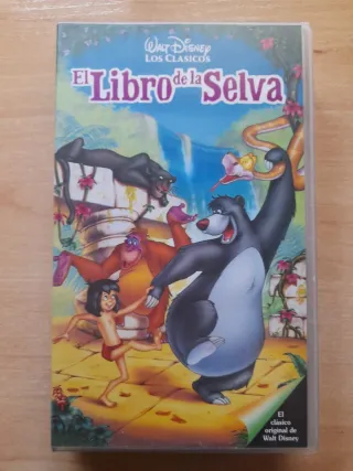 Lote VHS Disney Clásicos (Español)
