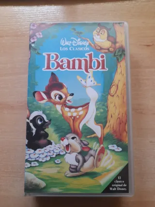Lote VHS Disney Clásicos (Español)