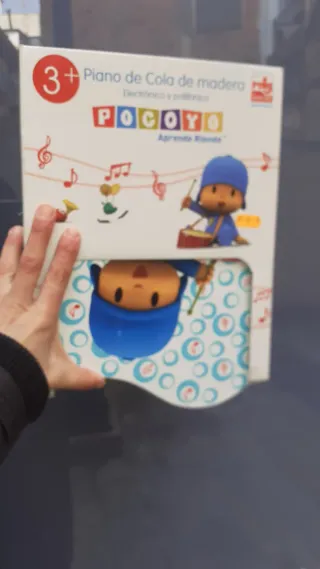 Piano Pocoyo Madera Electrónico 3+