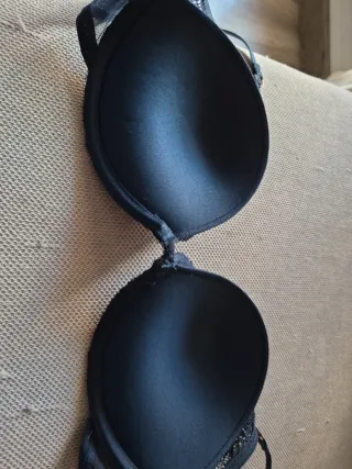 Sujetador Woman Secret azul marino Encaje