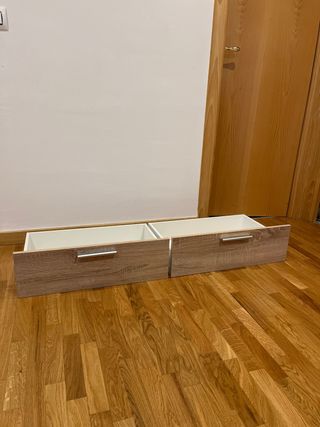 Cama 90x200 con 2 cajones