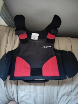 Chaleco Hípica Fouganza Negro