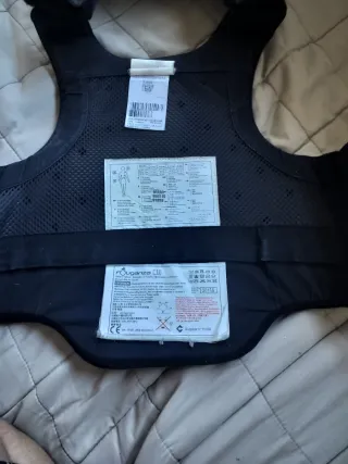 Chaleco Hípica Fouganza Negro