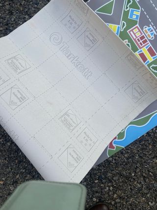 Alfombra infantil ciudad multicolor