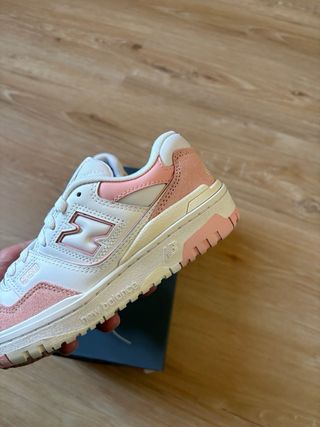 New Balance 550 White Pink Sea Salt (GS) 36 EU