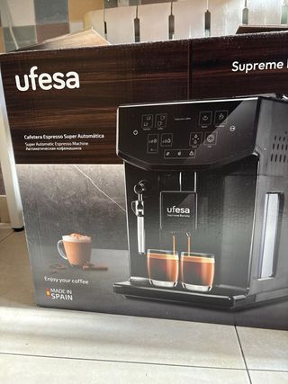 Cafetera Superautomática Ufesa Supreme Barista