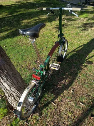 Bicicleta Brompton Verde
