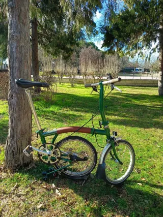 Bicicleta Brompton Verde