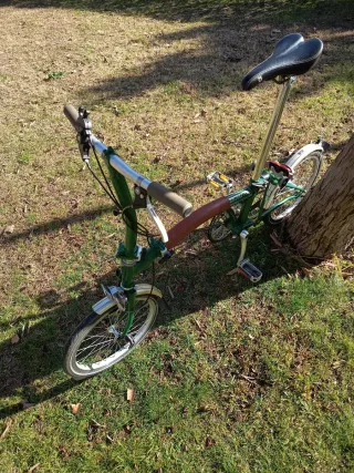 Bicicleta Brompton Verde