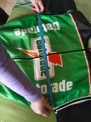 Giacca Bomber Gatorade Verde e Nera