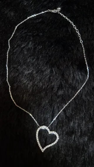Collar con colgante Corazón Swarovski