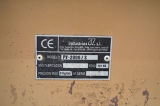 Prensa neumática pulmon AZ PV-2000 S