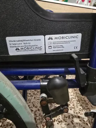 Silla ruedas plegable, ¡¡LEER DESCRIPCIÓN!!