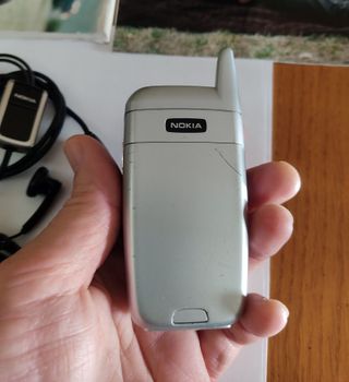 Móvil Nokia 6101 Plata y Negro