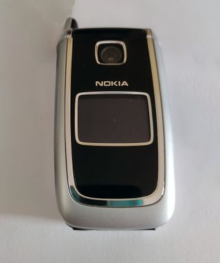 Móvil Nokia 6101 Plata y Negro