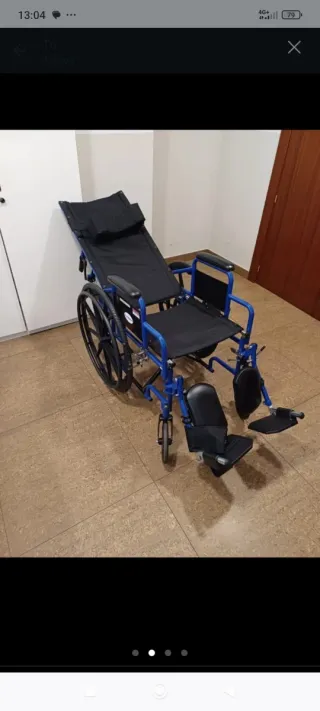 Silla de ruedas.