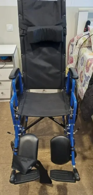 Silla de ruedas.