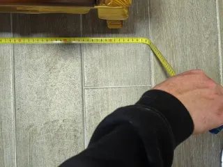 Cómoda vintage madera y dorado