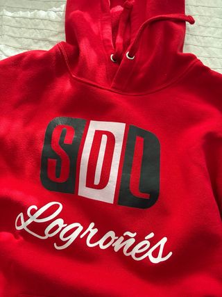 Chándal SD Logroñés Rojo y Negro