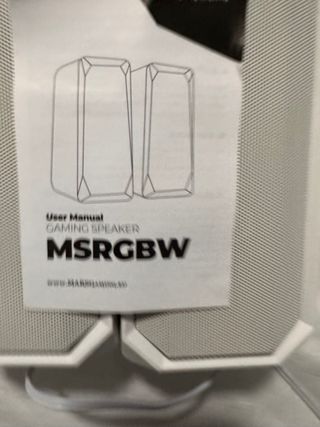 Altavoces Gaming Mars Gaming MSRGBW