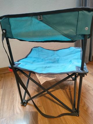 Silla plegable camping Quechua MH100