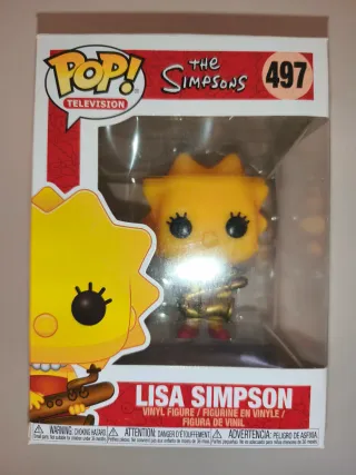 Funko Pop Lisa Simpson 497 (Sin stock en tiendas)