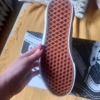 Zapatillas Vans Azul y Blanco