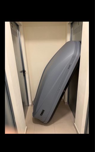 Cofre portaequipajes THULE TOURING M gris