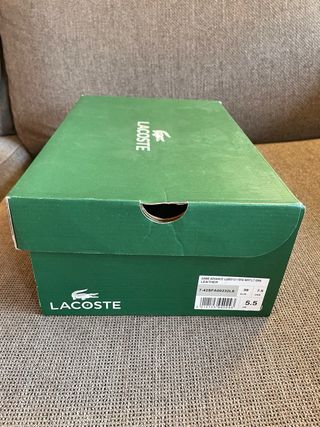Zapatillas Lacoste Blancas y Verdes