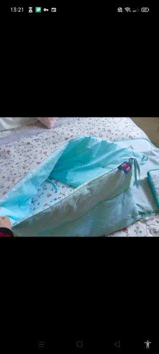 Lotto per culla e cambio pannolino