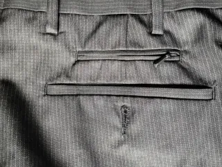 Pantalón de vestir gris hombre