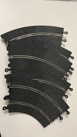 35 pistas curvas Scalextric