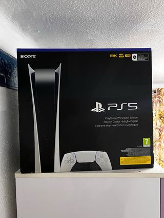 Consola PS5 Digital Edition Blanca