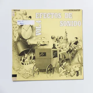 Lote 9 discos vinilo efectos de sonido