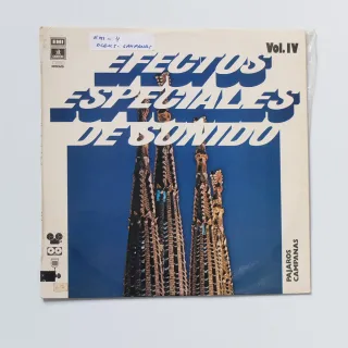 Lote 9 discos vinilo efectos de sonido