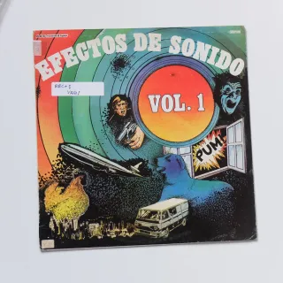 Lote 9 discos vinilo efectos de sonido