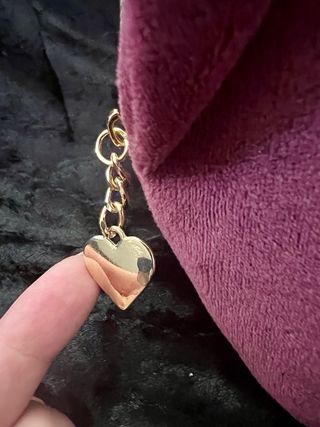 Neceser Juicy Couture Granate Terciopelo