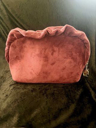 Neceser Juicy Couture Granate Terciopelo