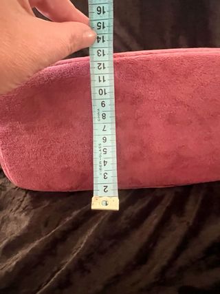 Neceser Juicy Couture Granate Terciopelo