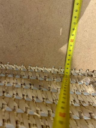 Moisés de mimbre con soporte