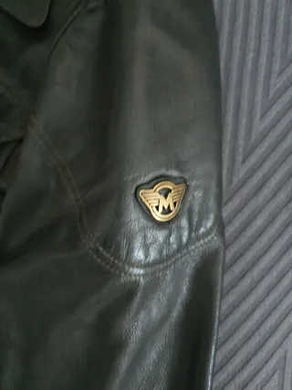 Chaqueta de cuero Matchless Marrón