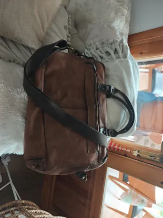 Maletín Pikolinos Cognac Cuero