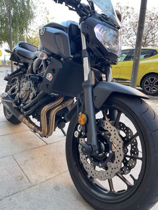 Yamaha MT-07 Negra 2019-ABS
