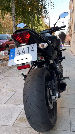 Yamaha MT-07 Negra 2019-ABS