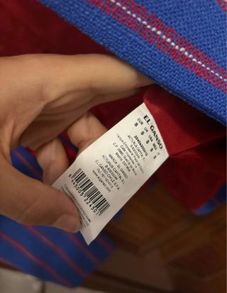 Chaqueta El Ganso Rayas Azul y Rojo