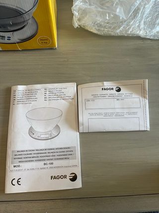 Báscula de cocina Fagor BC-100