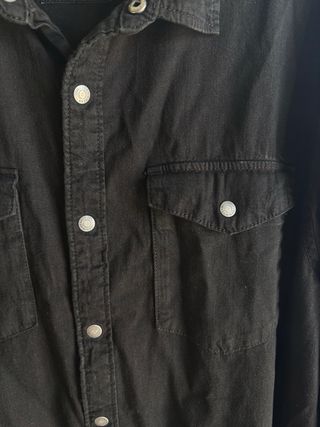 Chaqueta Vaquera Negra Lefties Talla M