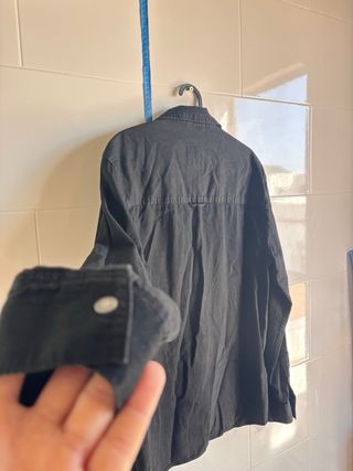 Chaqueta Vaquera Negra Lefties Talla M