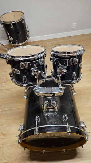 Batería Mapex Completa Doble Pedal 3 Toms 3 Platos